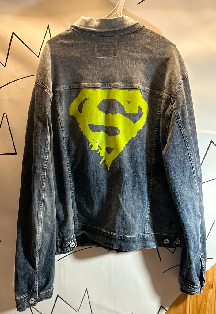 Giacca jeans Superman