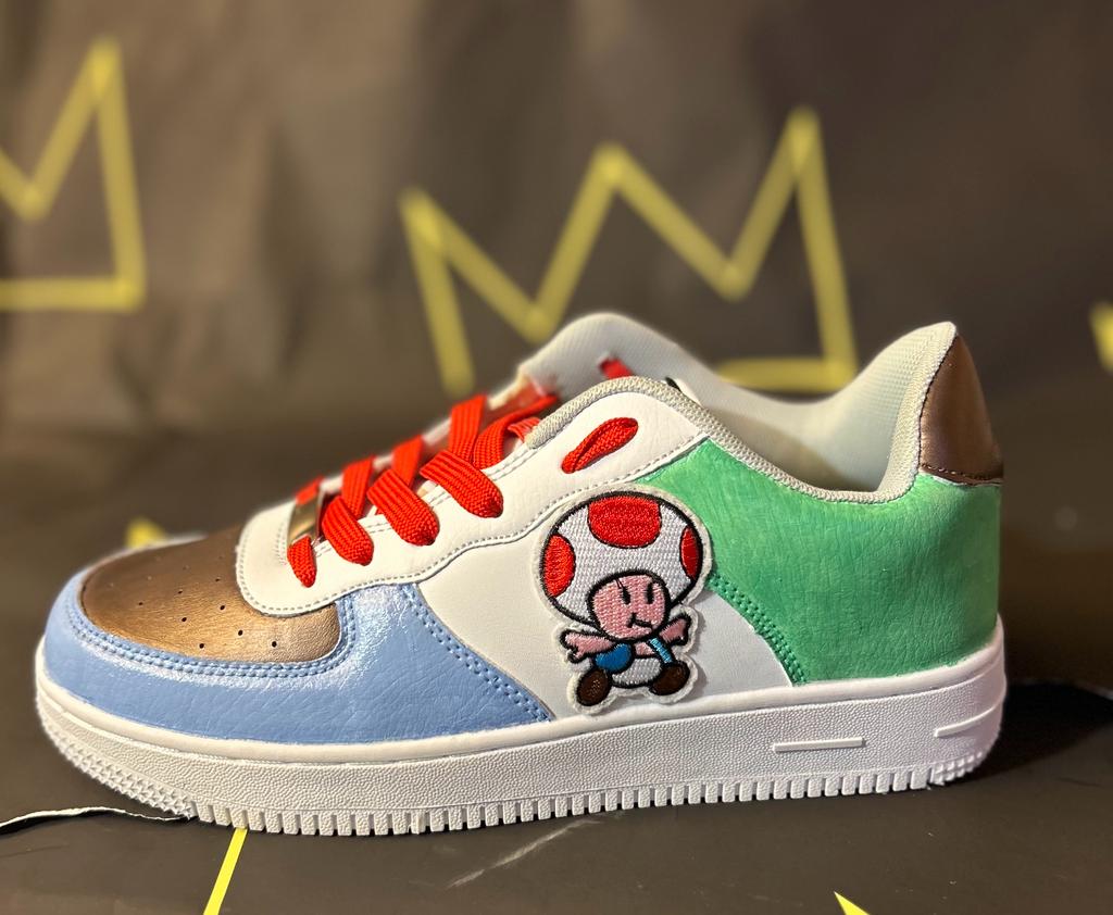 Sneakers custom Super Mario