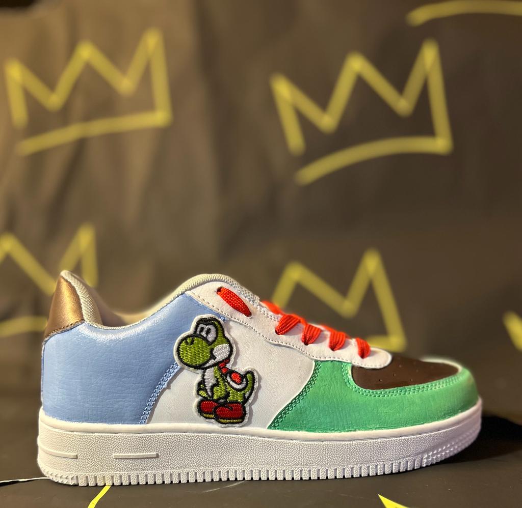 Sneakers custom Super Mario